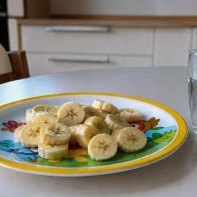 Banana indicada como fruta ideal para crianças de 2 a 3 anos
