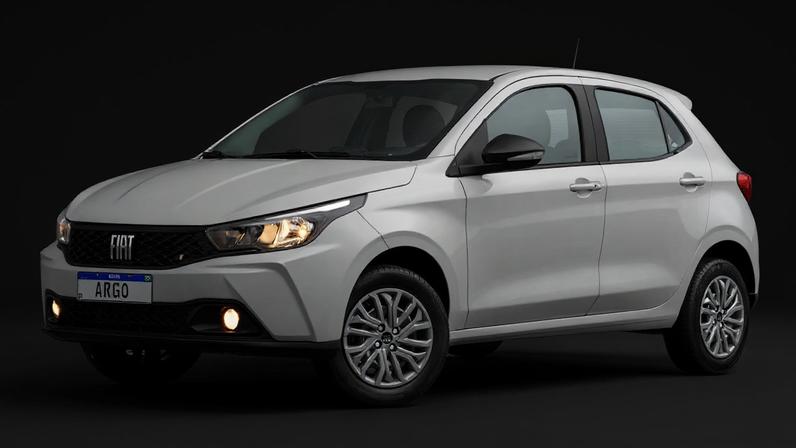 Fiat habilita versão de entrada do hatch Argo no programa do Carro Sustentável, que concede IPI zero Foto: Fiat/Divulgação