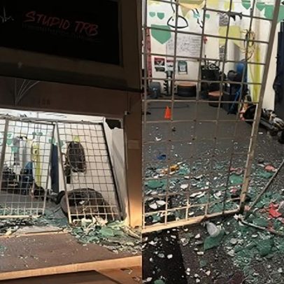 Estúdio de personal trainer é destruído pelo ex-marido de cliente em MS
