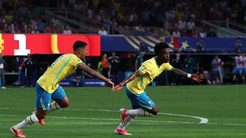 Vinicius Júnior foi um dos que mais sentiu a decepção do empate contra Marrocos