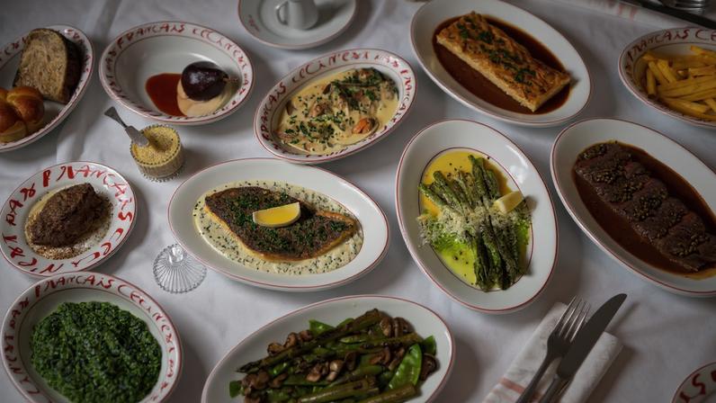 O bistrô é um restaurante clássico, elegante, que se permite ser descontraído na medida certa; conheça três estilos diferentes em São Paulo. Na foto: Pratos do Le Freak, no Centro de São Paulo. Foto: Daniel Teixeira/Estadão