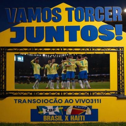 Jogo do Brasil em telão no Parque do Poeta com Zé Cantor e Jorge de Altinho