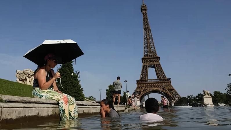 Onda de calor atinge a França 23 de junho de 2026