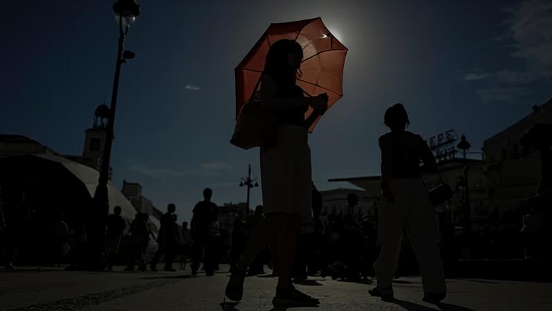 Onda de calor em Madri 27 de maio de 2026