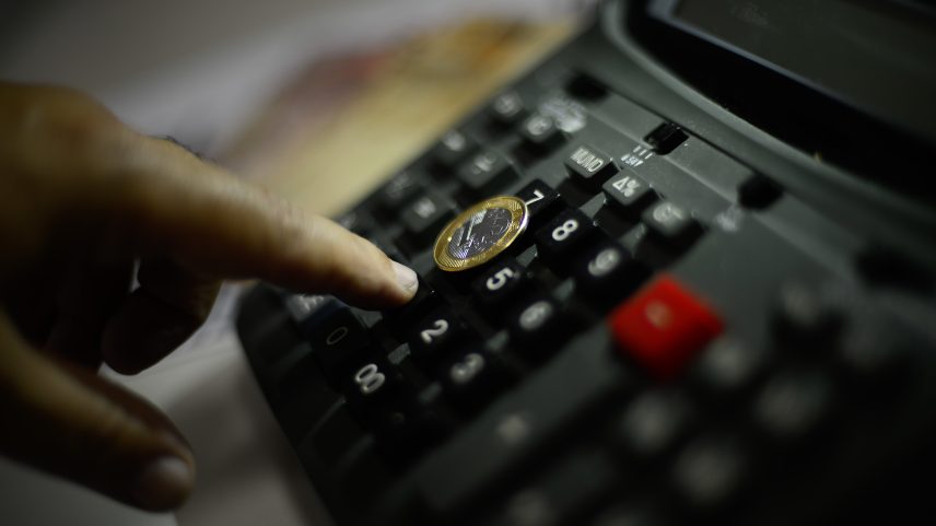 Economia, Moeda Real,Dinheiro, Calculadora