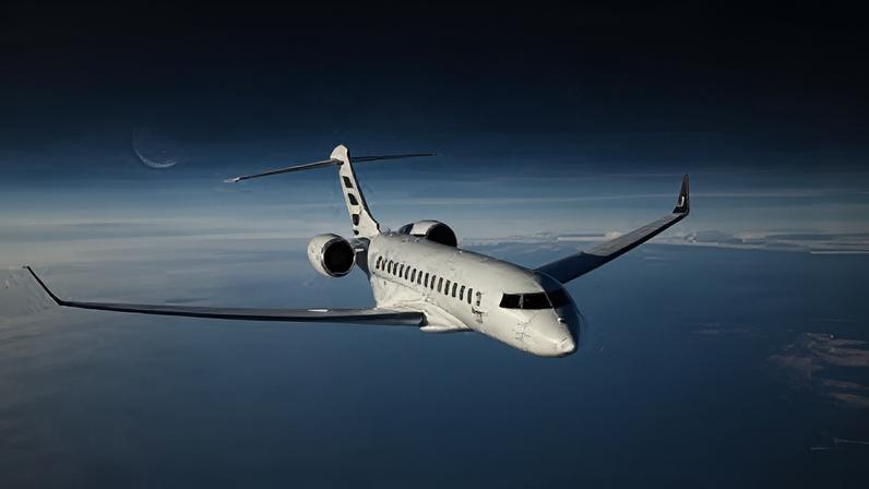 Primeira aeronave Global 8000 entregue na Ásia