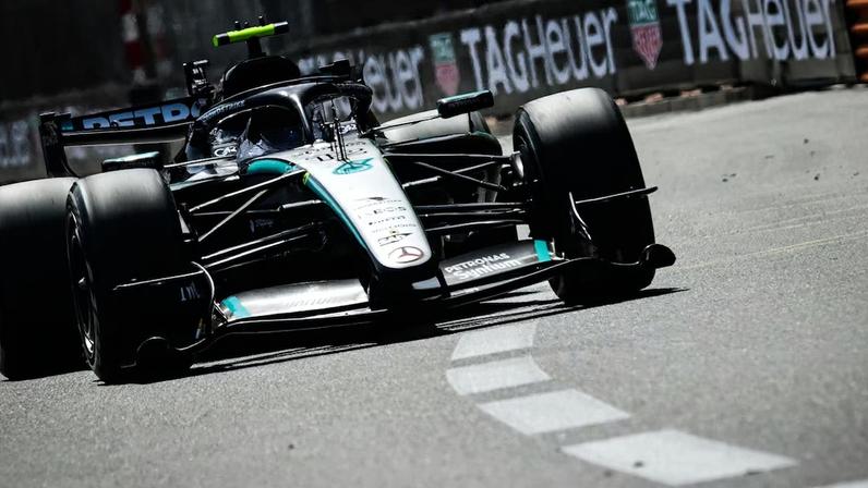 Mercedes de Kimi Antonelli no GP de Mônaco