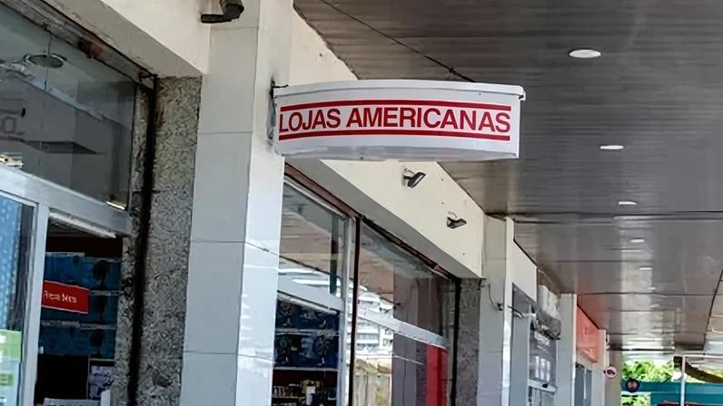 Fachada das Lojas Americanas