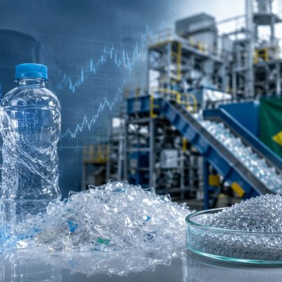 Volatilidade do petróleo impulsiona PET reciclado reduzir dependência externa