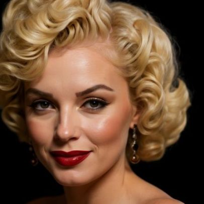 Marilyn Monroe continua referência de beleza com batom vermelho, glow e ondas