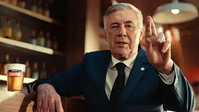 Ancelotti também expõe sua carreira aqui nos Estados Unidos. Teve pouco tempo de preparação. E tem a 'obrigação' de fazer uma campanha marcante com o único país pentacampeão do mundo