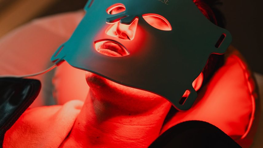 HigherDose infrared mask.