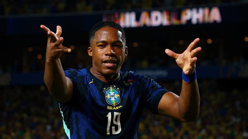 Endrick chegou a marcar contra o Haiti, mas o gol foi anulado