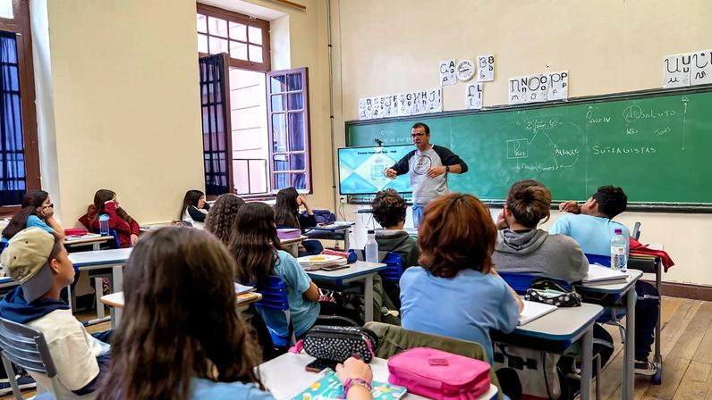 De 2019 para 2025, o total de jovens que não estavam ocupados, não estudavam e nem se qualificavam teve redução de 25,9% - Foto: Lucas Fermin/SEED Paraná