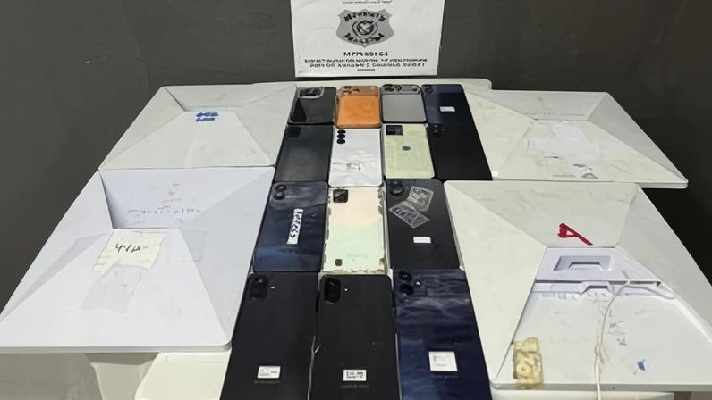 Alguns dos aparelhos são de última geração e estão avaliados em mais de R$ 8 mil