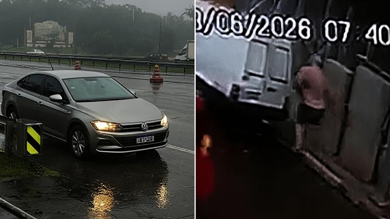 Caso aconteceu na rua Sete de Setembro; homem foi detido na Rodovia dos Imigrantes