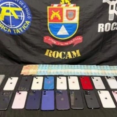 Homem é preso com 21 celulares furtados no Centro de São Paulo