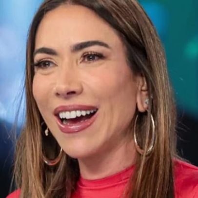Patrícia Abravanel mostra filhos em rara foto na sala de TV da mansão