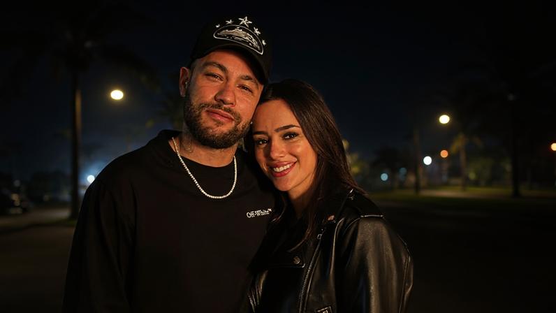 Neymar e Bruna