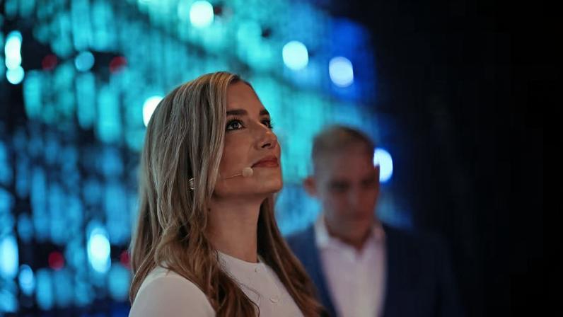 Luana Lara, da Kalshi: mercados preditivos são diferentes de casas de aposta. (Foto: Sam Barnes/Web Summit via Sportsfile)