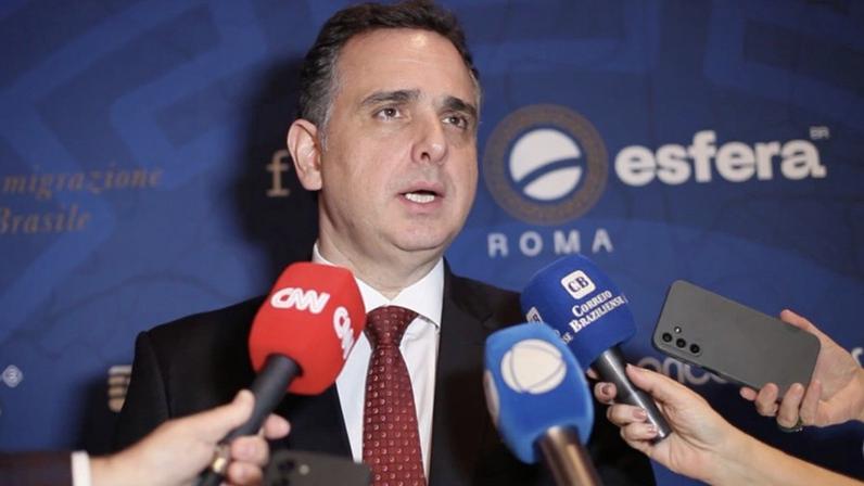 Pacheco durante evento em Roma, em outubro de 2024