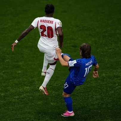 Pênalti contra a Inglaterra é o primeiro da carreira de Modrić