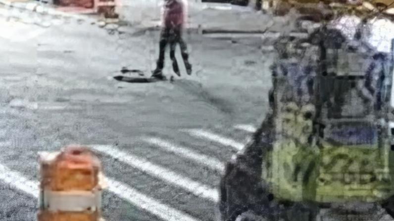People emerge from New York City manhole