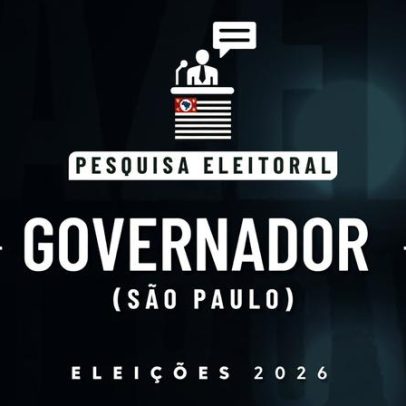 Real Time Big Data divulga pesquisa para governador em São Paulo