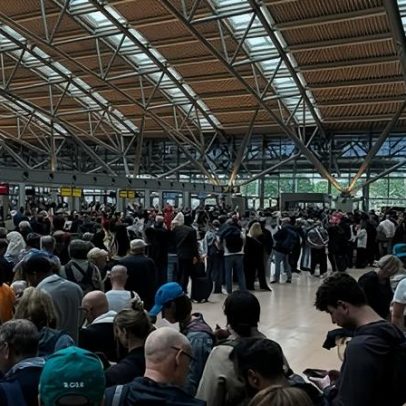 Aeroporto alemão é esvaziado após incidente de segurança, segundo emissora