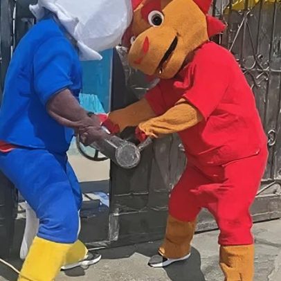 Policiais peruanos se fantasiam de mascote da Copa e prendem homem