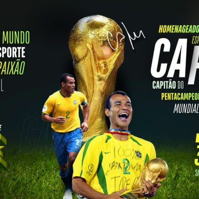 Cafu será homenageado no 11º Prêmio Sou do Esporte