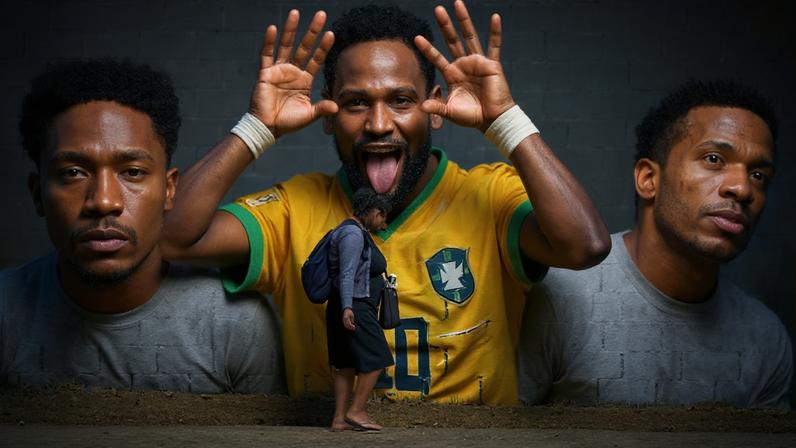 Na imagem, mural feito para a Copa do Mundo de 2026, em Brasília
