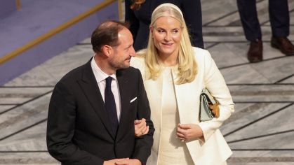 Príncipe Haakon e princesa Mette-Marit em Oslo 10/12/2025