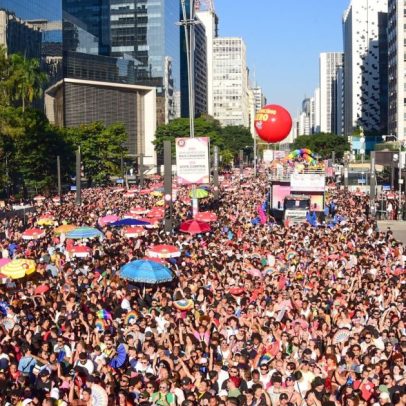 30ª Parada LGBT+ de SP convoca público às urnas nas próximas eleições