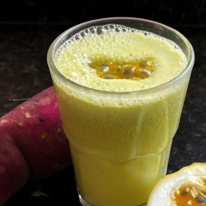 Batata-doce com maracujá no liquidificador: para que serve e por que beber