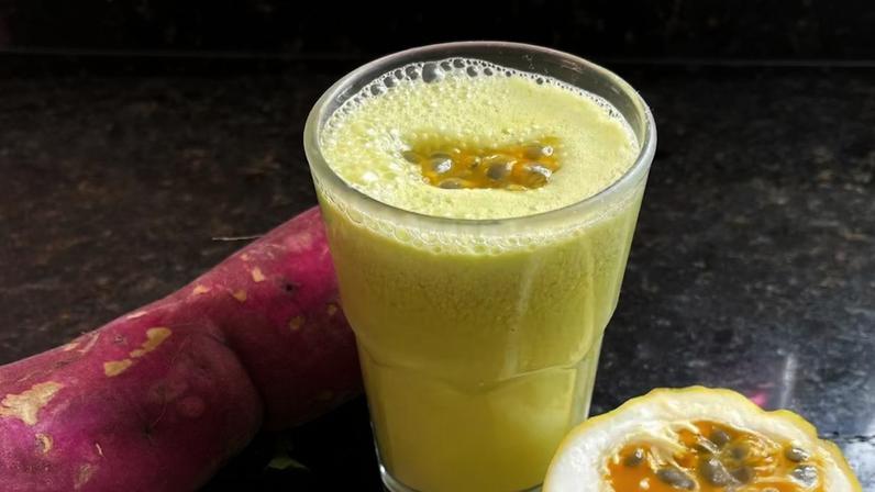 Batata-doce com maracujá no liquidificador: para que serve e por que beber