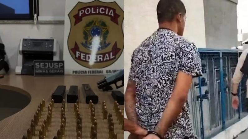A prisão ocorreu durante desdobramentos da Operação Integrada Cerco Fechado, que tem como foco o combate ao crime organizado no estado