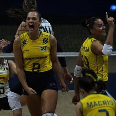 VNL feminina: Brasil lidera retorno; confira programação e adversários