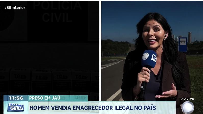 Homem é preso em Jaú por venda de emagrecedor ilegal no país