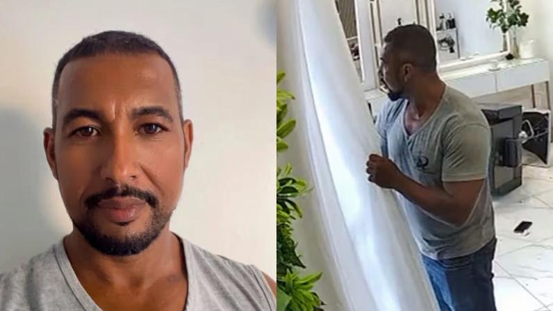 A vítima foi encontrada desacordada dentro de um carro, com diversos ferimentos pelo corpo