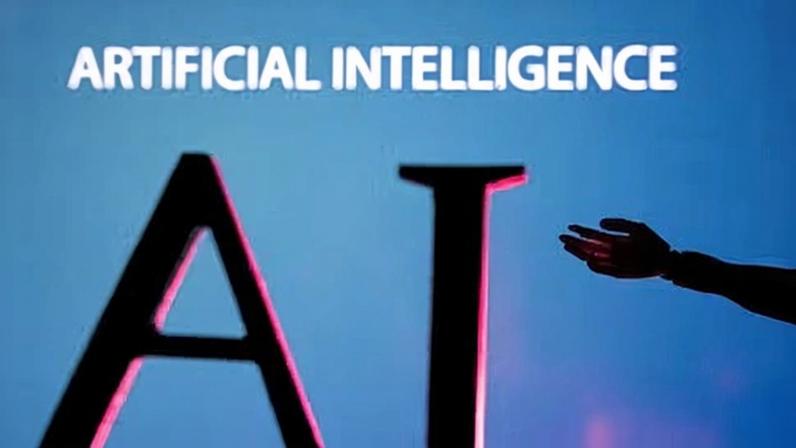 Ilustración sobre la inteligencia artificial.