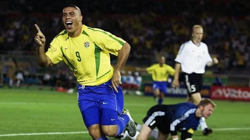 Ronaldo Fenômeno é o segundo maior artilheiro da história da Copa do Mundo