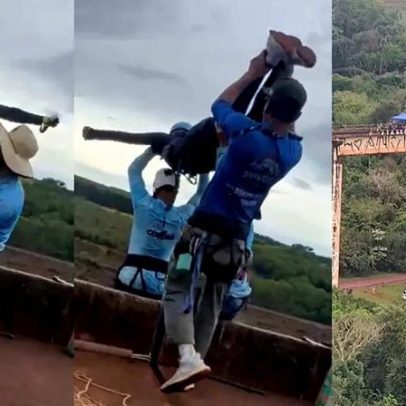 Normas de segurança para rope jump e bungee jump