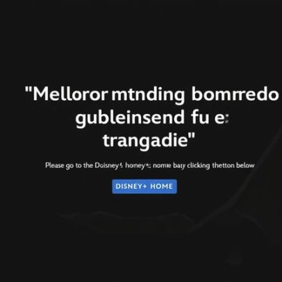 Disney+ registra instabilidade e erro nesta quinta-feira (18)
