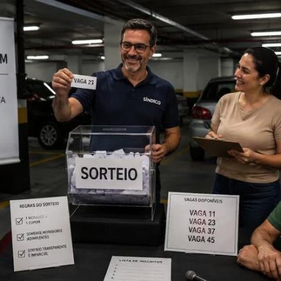 Sorteio de vagas em condomínio pode acabar e espaço ficar definitivo