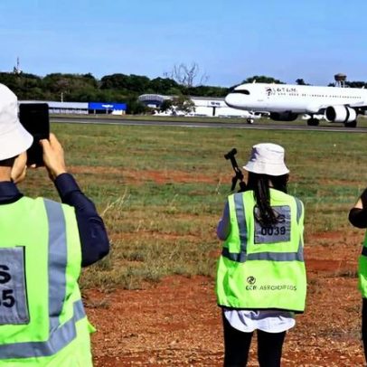 Spotter Day reúne fotógrafos e entusiastas da aviação no Aeroporto de Goiânia