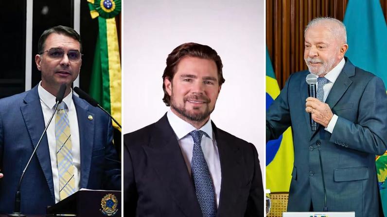 PL tenta salvar Flávio Bolsonaro de escândalo com Vorcaro e jogar Lula na linha de frente