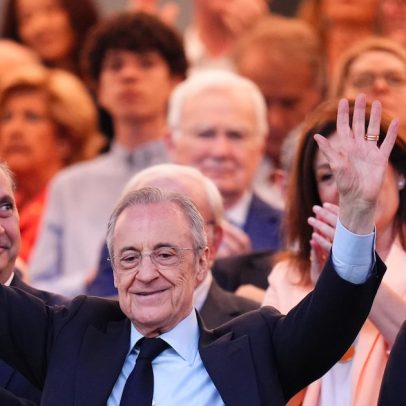 Presidente do Real Madrid promete R$ 886 milhões para contratar grande jogador
