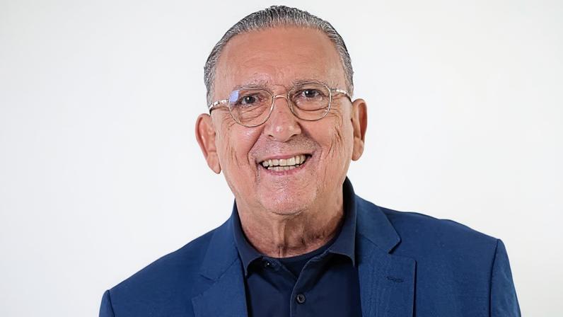 Galvão Bueno estreia novo programa no SBT na próxima segunda-feira.