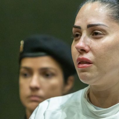 Monique Medeiros reage a perdão por morte no caso Henry Borel